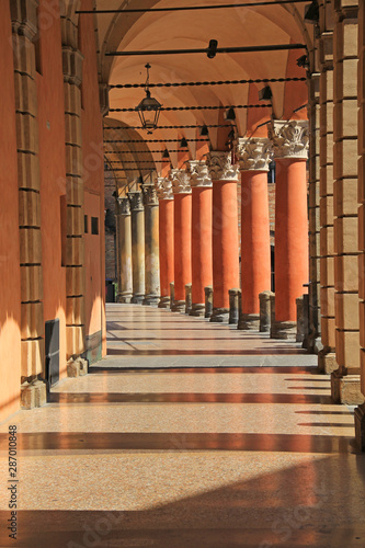 Wallpaper Mural Typical portico in Bologna, Italy. Torontodigital.ca