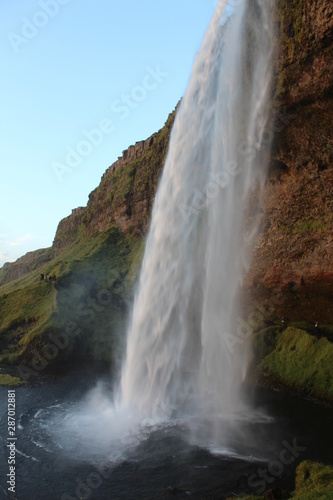 Wasserfall seitlich