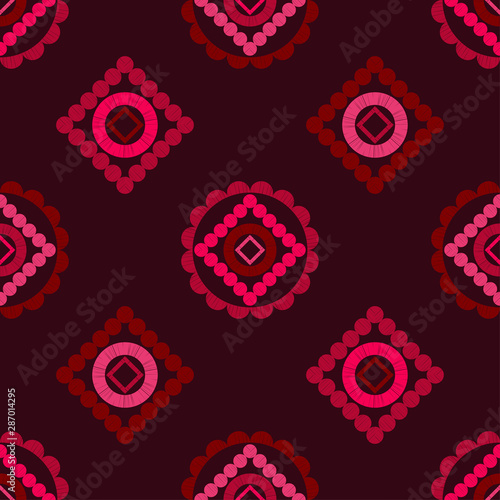 Trendy seamless pattern designs. Vector geometric background. Can be used for wallpaper, textile, invitation card, wrapping, web page background.