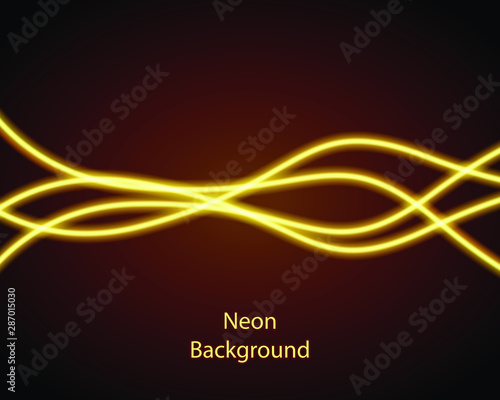 Arrow style neon light background, drak red gradient background.