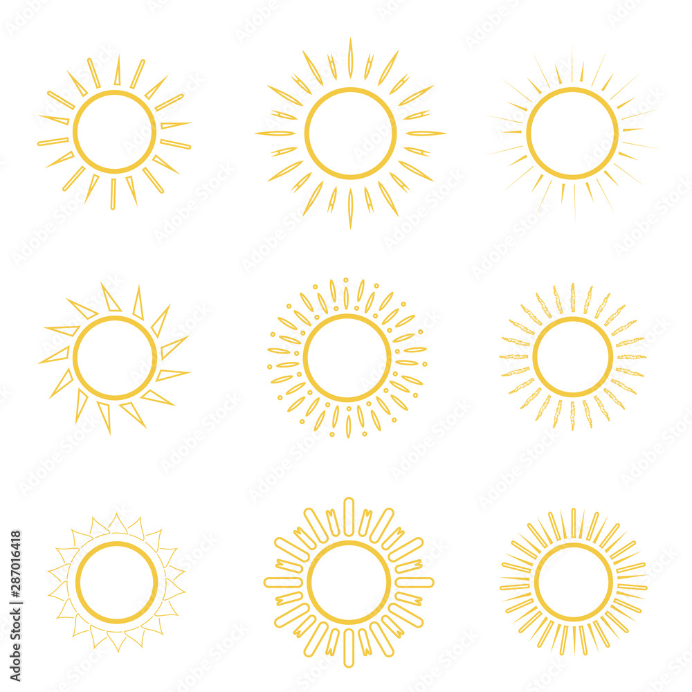 Set of the suns. Set of the suns.