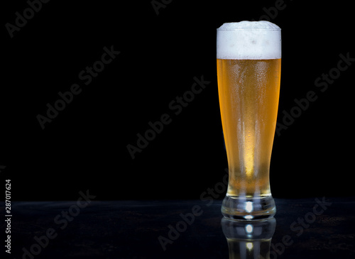 Cold Glass of Beer