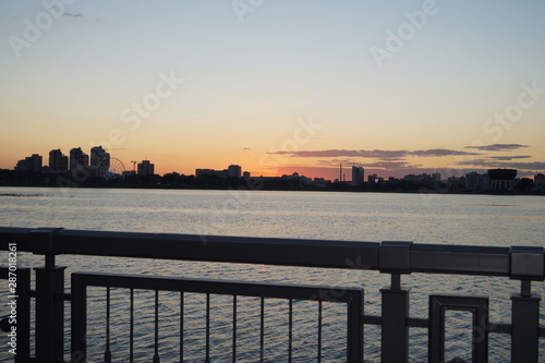 sunset at the pier © Евгения Кузнецова