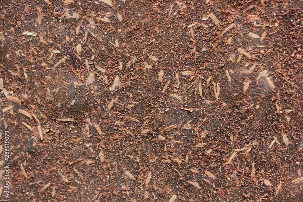 abstract blackand texture rice husk and soil. texture of adobe wall, clay wall abstract blackand texture rice husk and soil. texture of adobe wall, clay wall