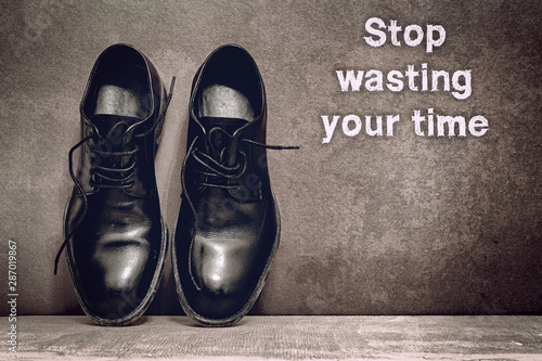 Stop wasting your time on brown board and work shoes on wooden floor