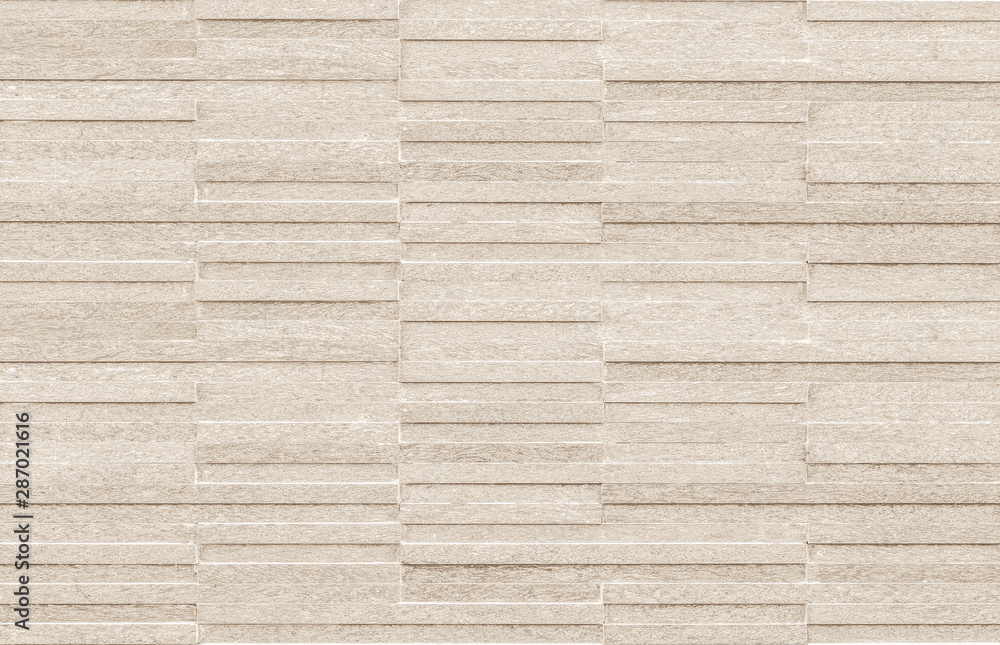 Obraz premium Granite tiled wall pattern texture background in light beige brown