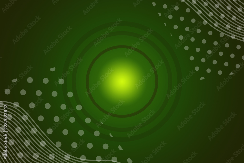 Fototapeta premium abstract, blue, pattern, design, green, illustration, light, wallpaper, digital, graphic, texture, halftone, technology, backdrop, art, curve, backgrounds, color, dot, dots, circle, shape, artistic