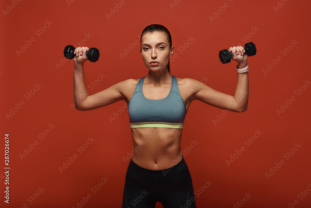 It s never too late to feel great. Sportswoman having work out It s never too late to feel great. Sportswoman having work out