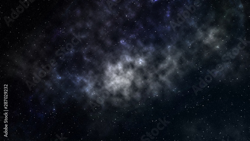 Stars in the Universe Galaxy space background