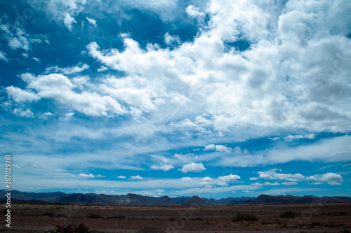 Merzouga Morocco  clouds in sky over desert