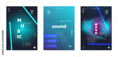 Bright Electro Music. Electronic Sound 