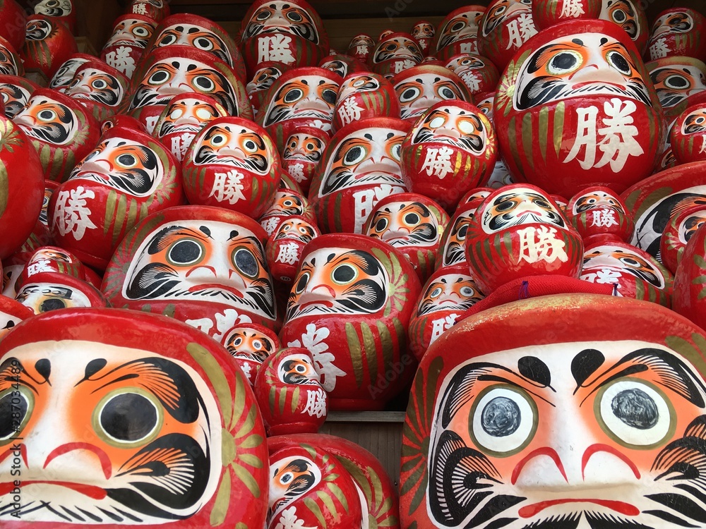 勝尾寺のだるま 勝尾寺のだるま