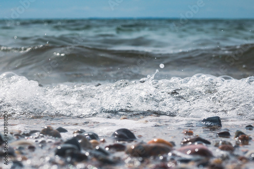 Rolling Waves on the Beach - Jutland - Denmark