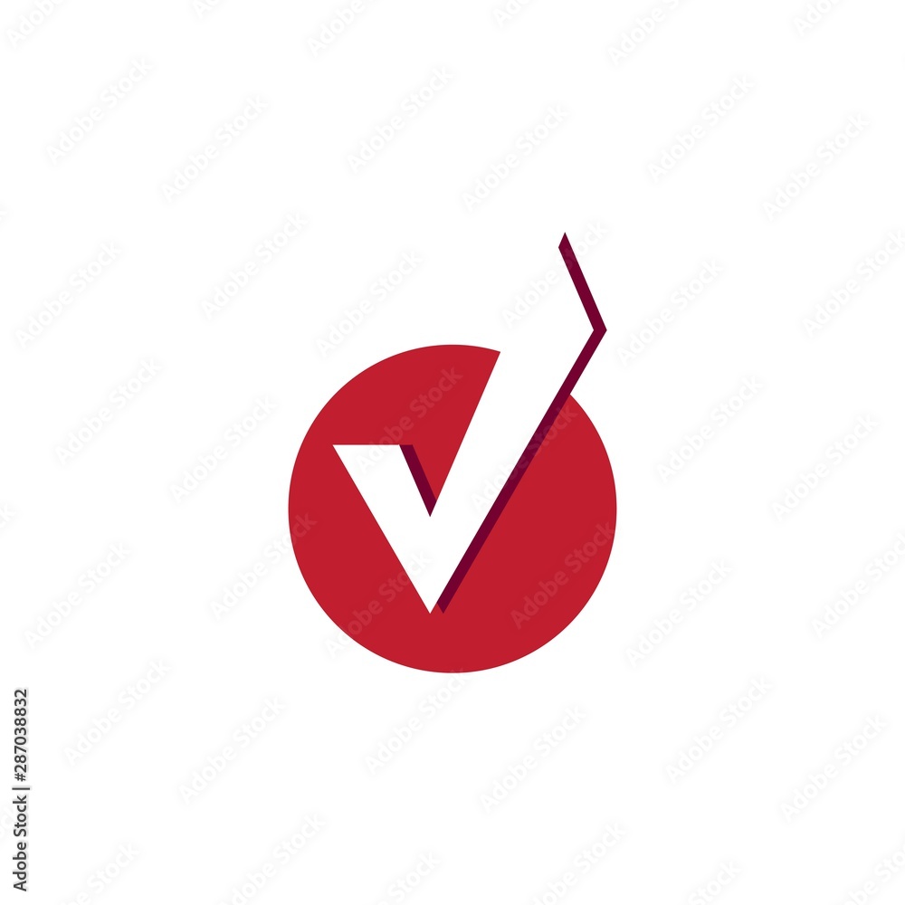 V Letter Logo Template vector icon illustration V Letter Logo Template vector icon illustration
