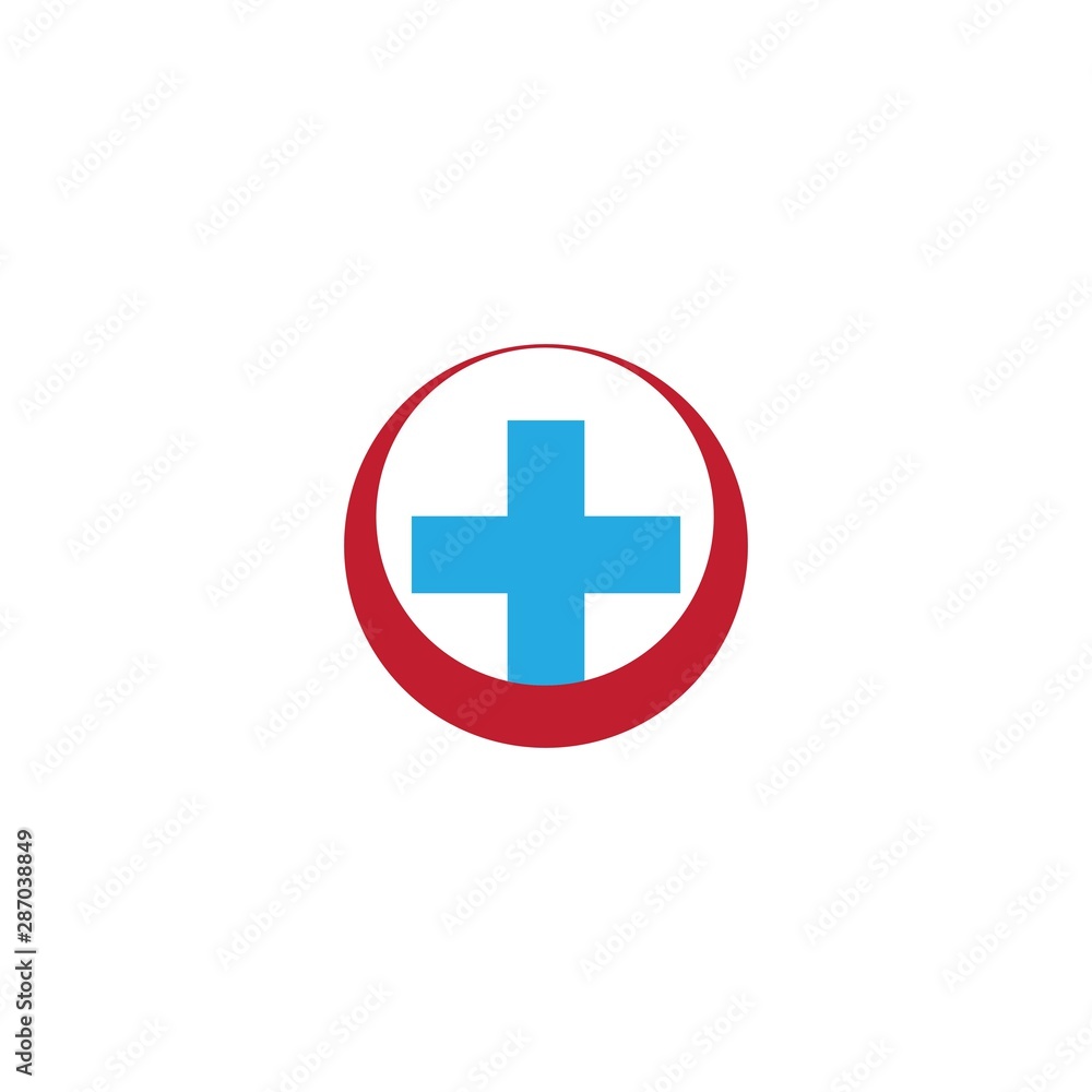 Fototapeta premium Healt logo tepmlate icon design