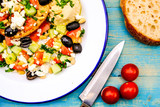 Healthy Mediterranean Style Breakfast