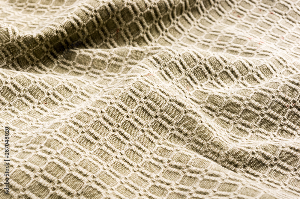clothing items stonewashed cotton fabric texture with seams, clasps, buttons and rivets, macro clothing items stonewashed cotton fabric texture with seams, clasps, buttons and rivets, macro