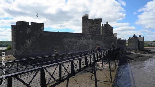 Blackness Castle, near the omonimous village in the council area of Falkirk, Scotland. photo