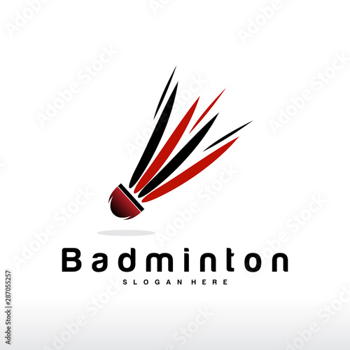 Badminton Shuttlecock icon logo. You can use for Sport logo and Badminton Championship Logo
