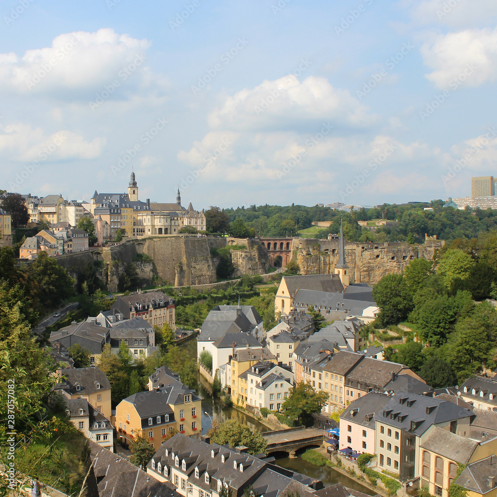 Fototapeta premium Luxembourg Grund