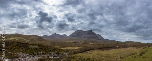 Die nördlichen Highlands von Schottland