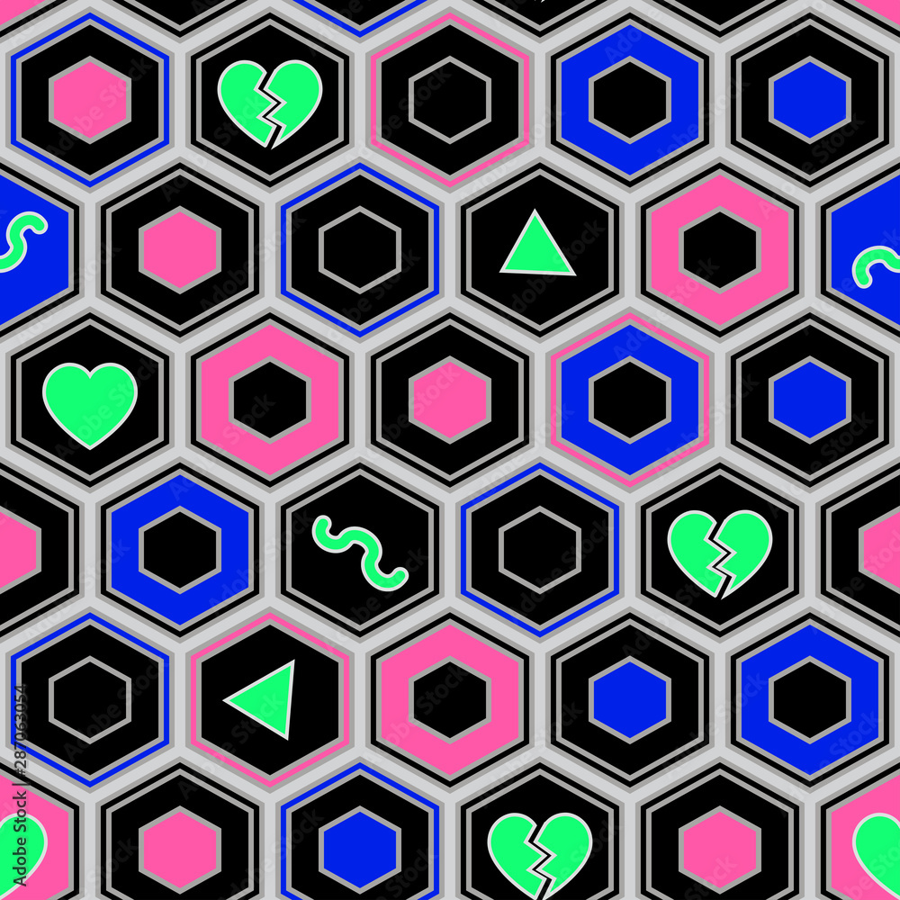Colorful hipster pattern Colorful hipster pattern