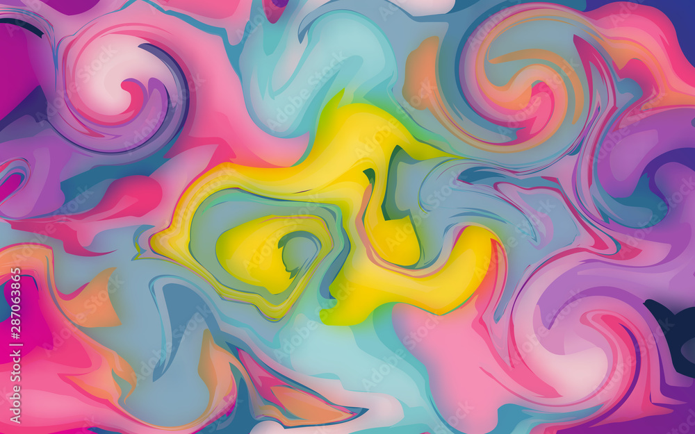 Marble background in bright colors