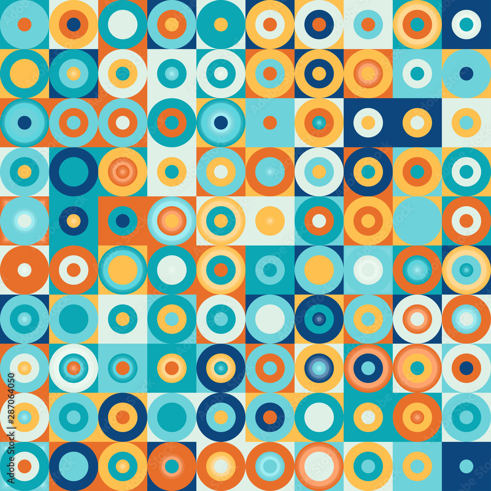 Seamless pattern with circles Seamless pattern with circles