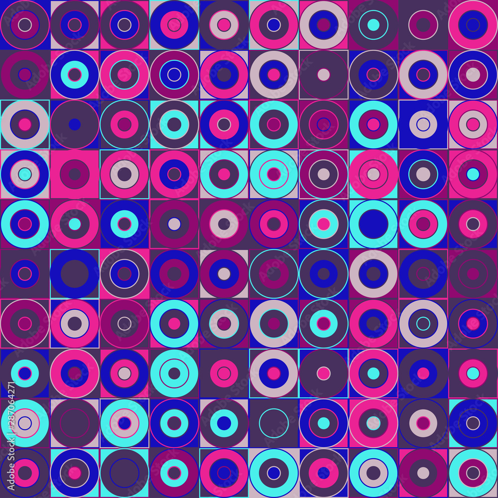 Seamless pattern with circles Seamless pattern with circles