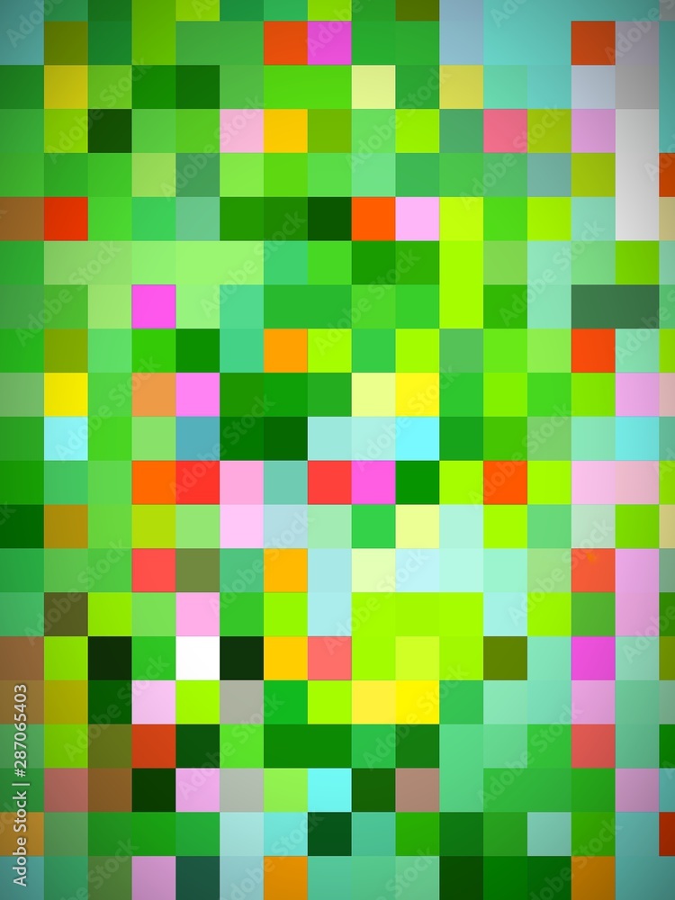 abstract mosaic coloured pattern with squares abstract mosaic coloured pattern with squares