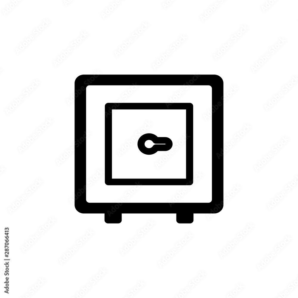 safety deposit box icon design trendy safety deposit box icon design trendy