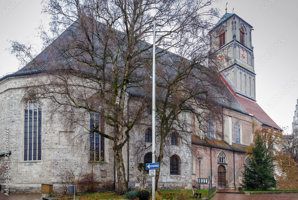 Church of St. Jakob in Wasserburg am Inn, Germany