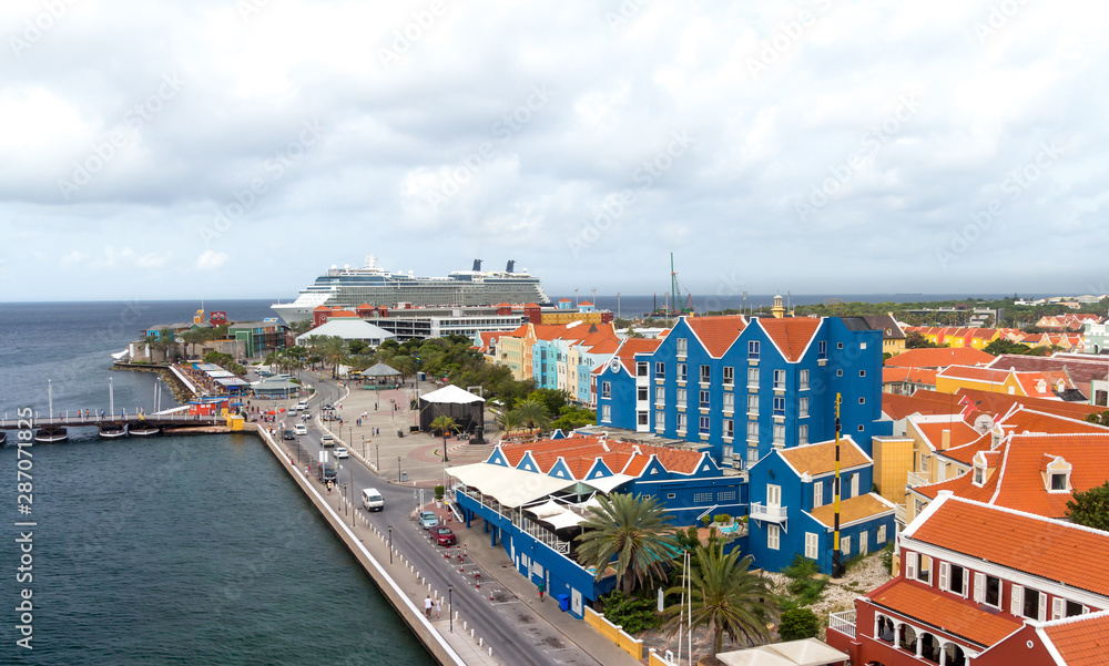 Colorful Curacao is a cruise ship destination