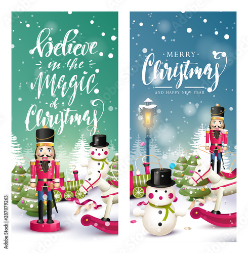 Christmas headers or banners