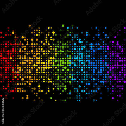 Abstract rainbow background