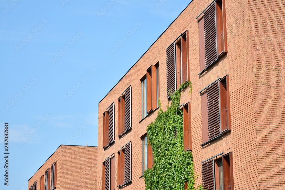 modern apartment building