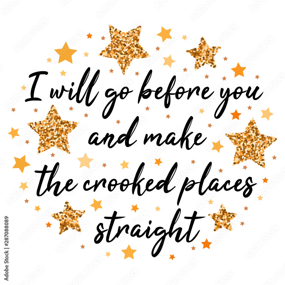 Obraz premium Hand drawn motivation, inspiration phrase. Isolated print.