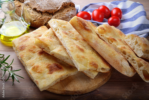 Foto Italian focaccia