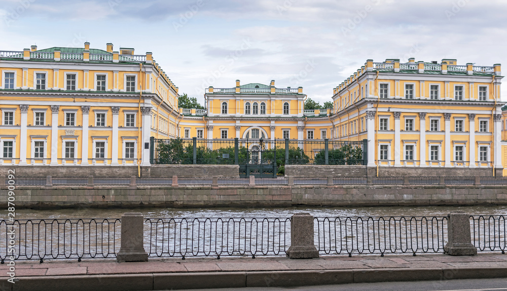 Derzhavin Palace in  Saint Petersburg, Russia