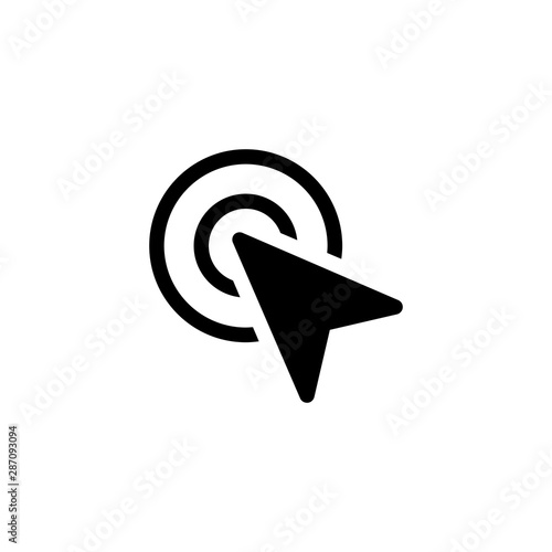 Click simple icon