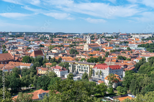 Vilnius. View from the height of the old town