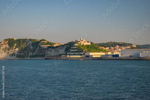 View of San Ciriaco Cathedral, Ancona.
