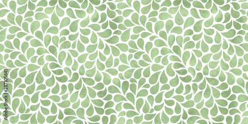 Watercolor abstract background with drops. Elegant floral seamless pattern.