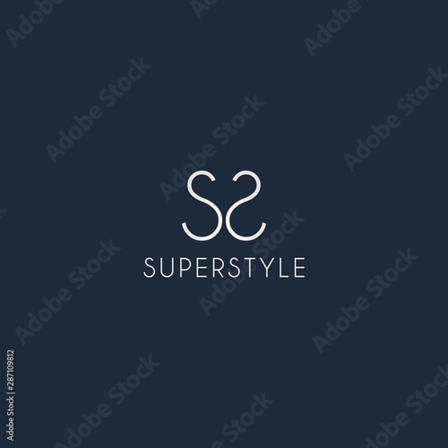 Super Style Minimalist Logo Template Ready to Use