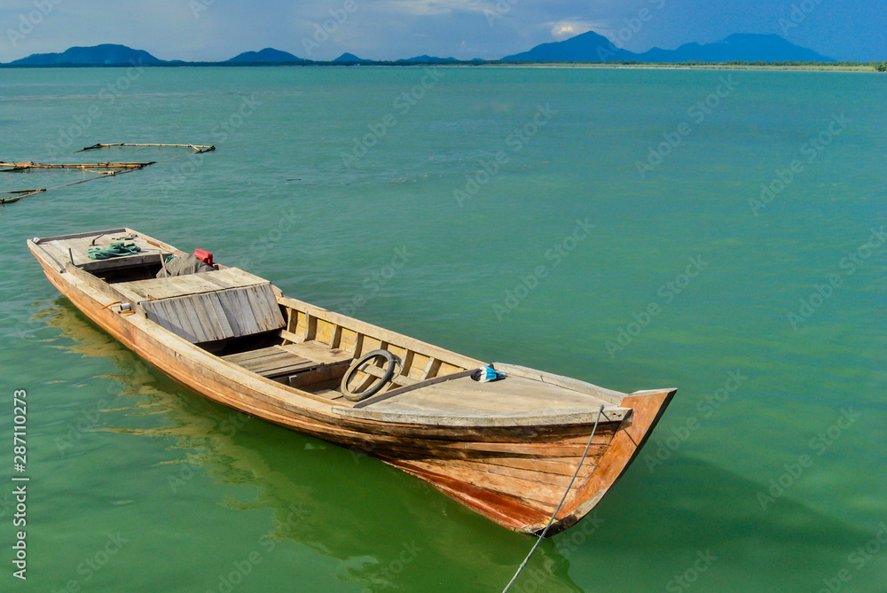 wooden fishing boat