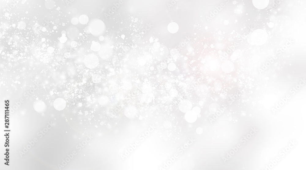 white snow blur abstract background. Bokeh Christmas blurred beautiful shiny Christmas lights white snow blur abstract background. Bokeh Christmas blurred beautiful shiny Christmas lights