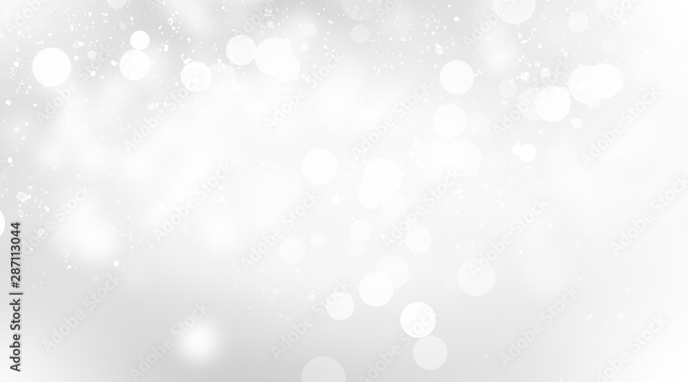 white snow blur abstract background. Bokeh Christmas blurred beautiful shiny Christmas lights white snow blur abstract background. Bokeh Christmas blurred beautiful shiny Christmas lights