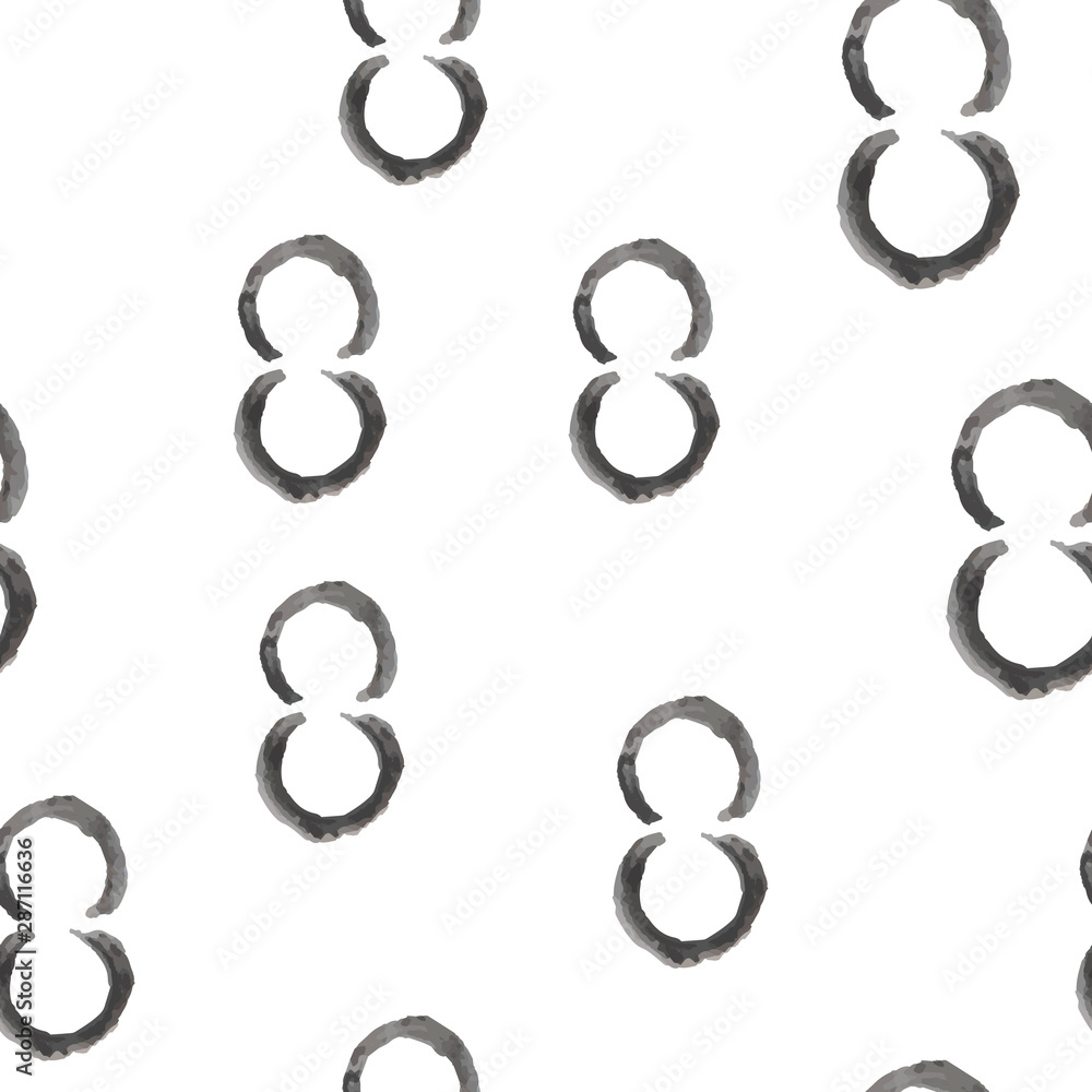Obraz premium Abstract Pattern Seamless figure are black and gray