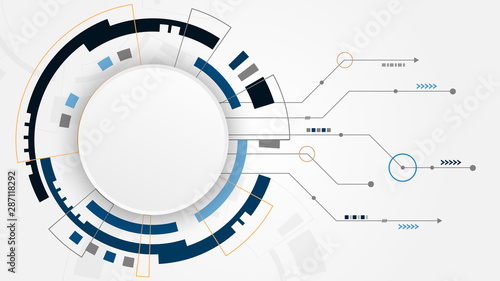 Abstract Digital background.Business growth transformation to digital and Successful financial technology.