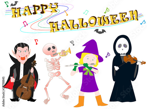 ハロウィーンのコンサート